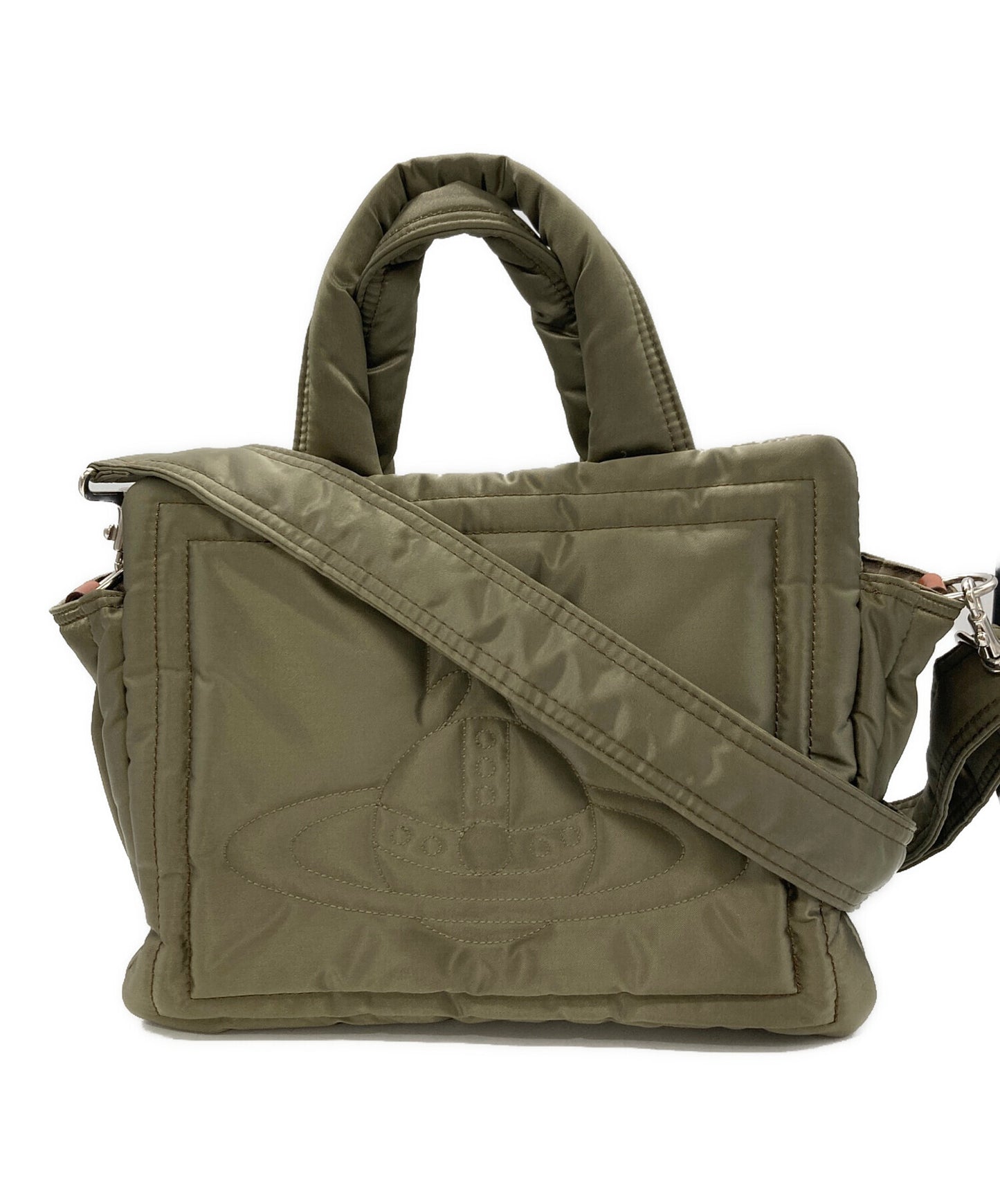 [Pre-owned] Vivienne Westwood Eiderdown Tote Bag