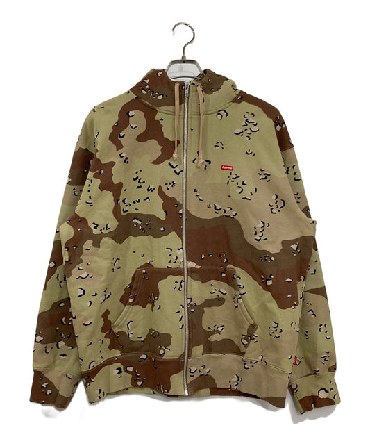 [Pre-owned] SUPREME Small Box Face Mask Zip Hooded Sweatshirt