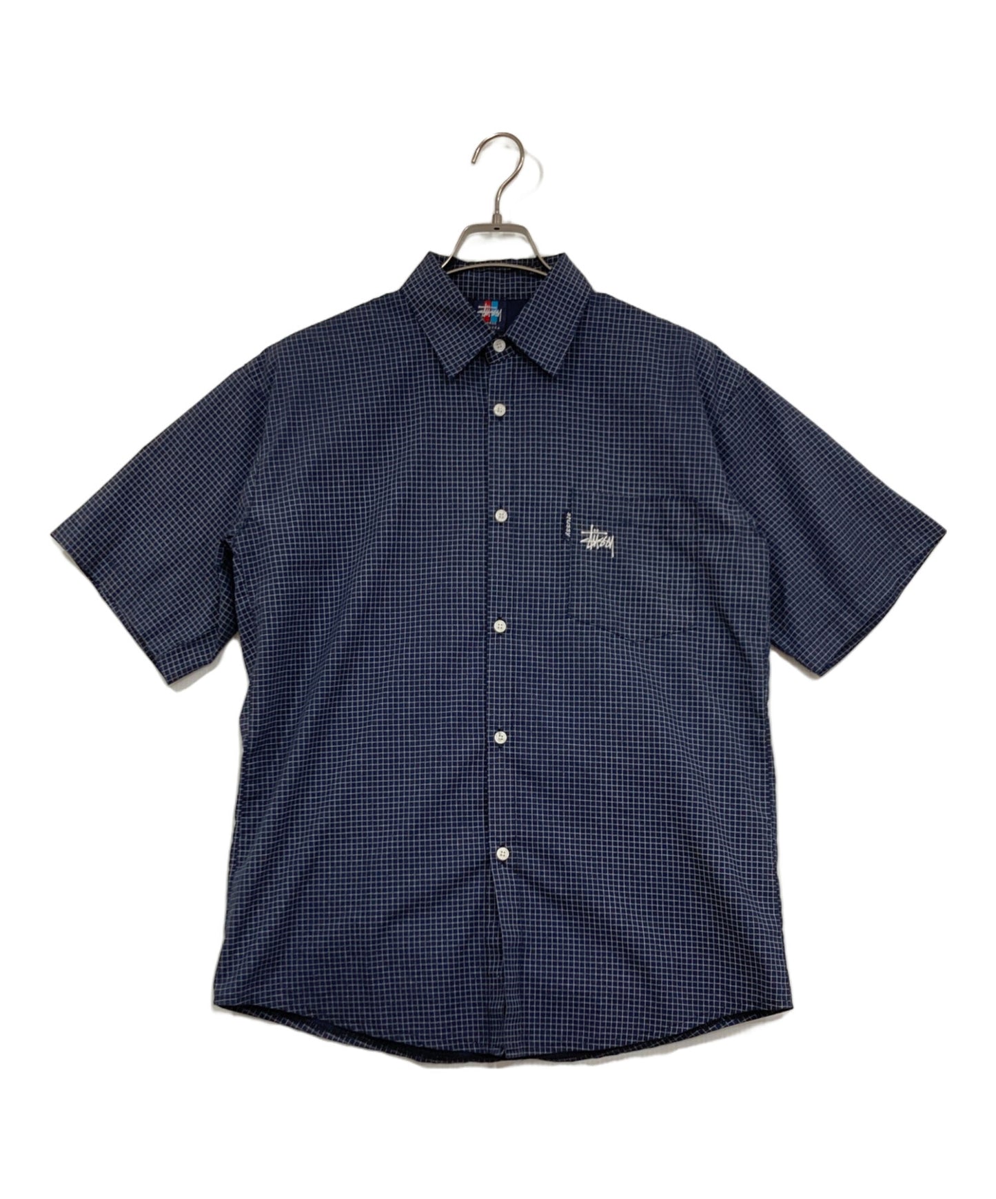[Pre-owned] stussy Short Sleeve Check Shirt