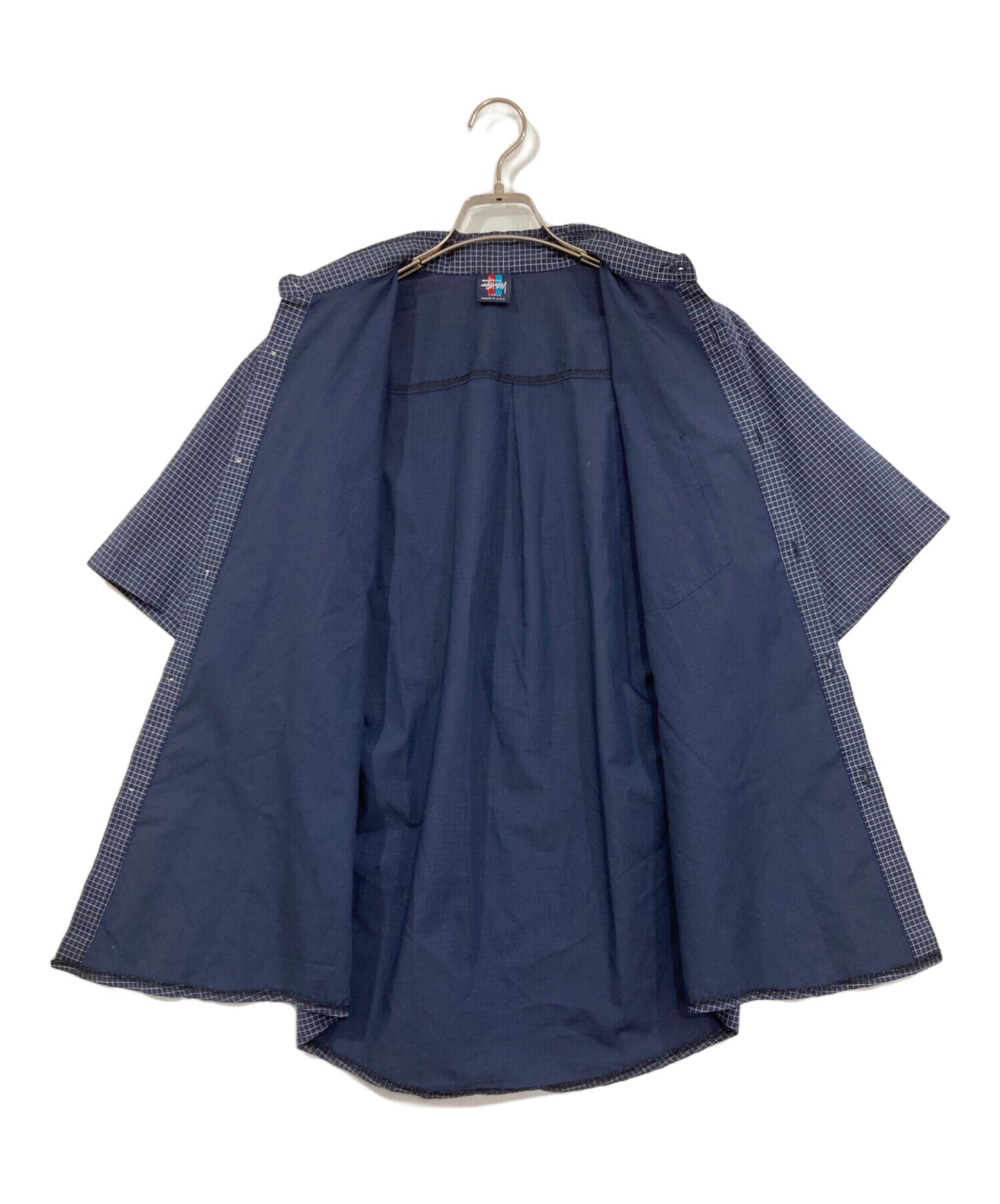 [Pre-owned] stussy Short Sleeve Check Shirt