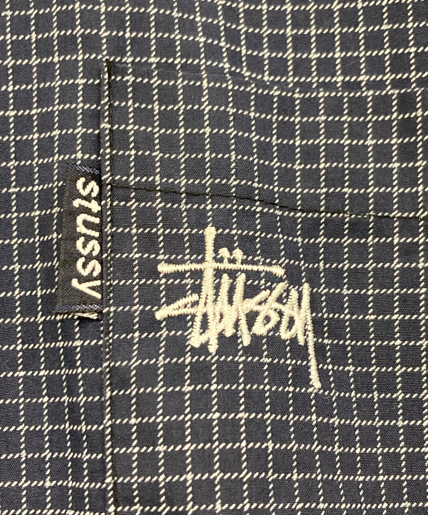 [Pre-owned] stussy Short Sleeve Check Shirt