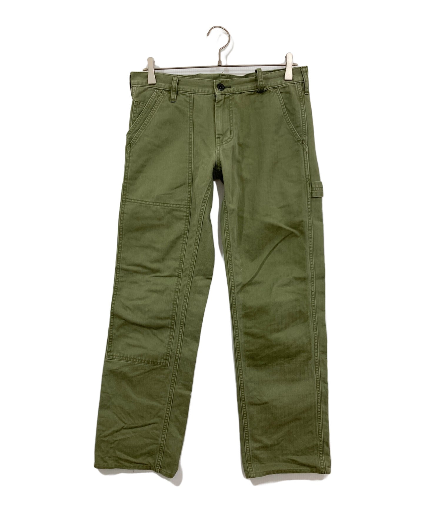 [Pre-owned] Hysteric Glamour paint pants 0203AP01