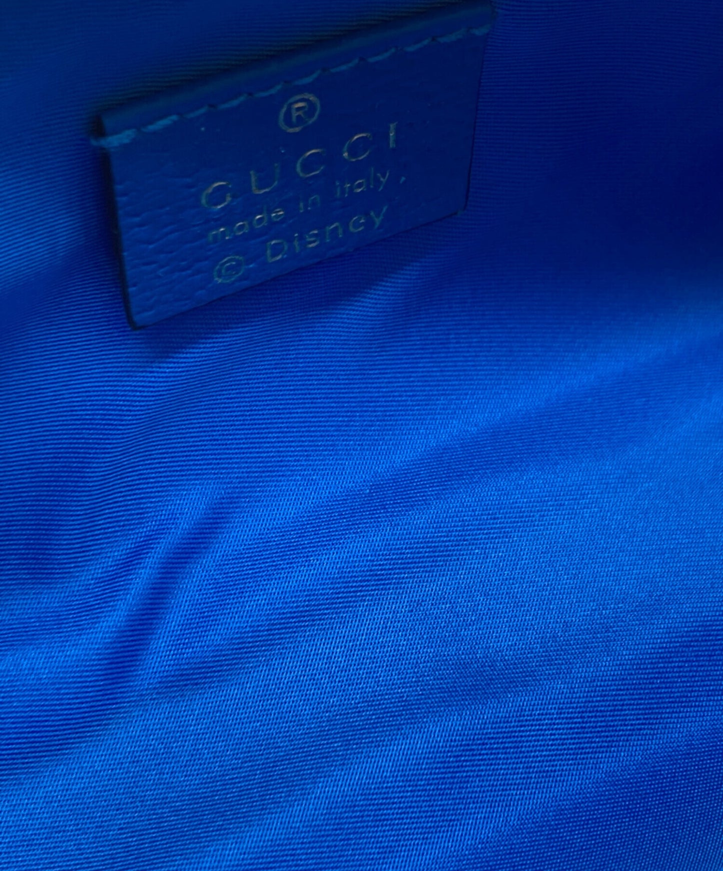 [Pre-owned] GUCCI PVC x leather pen case 662129