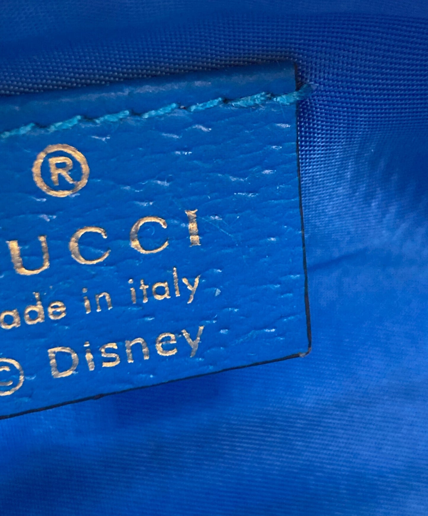 [Pre-owned] GUCCI PVC x leather pen case 662129