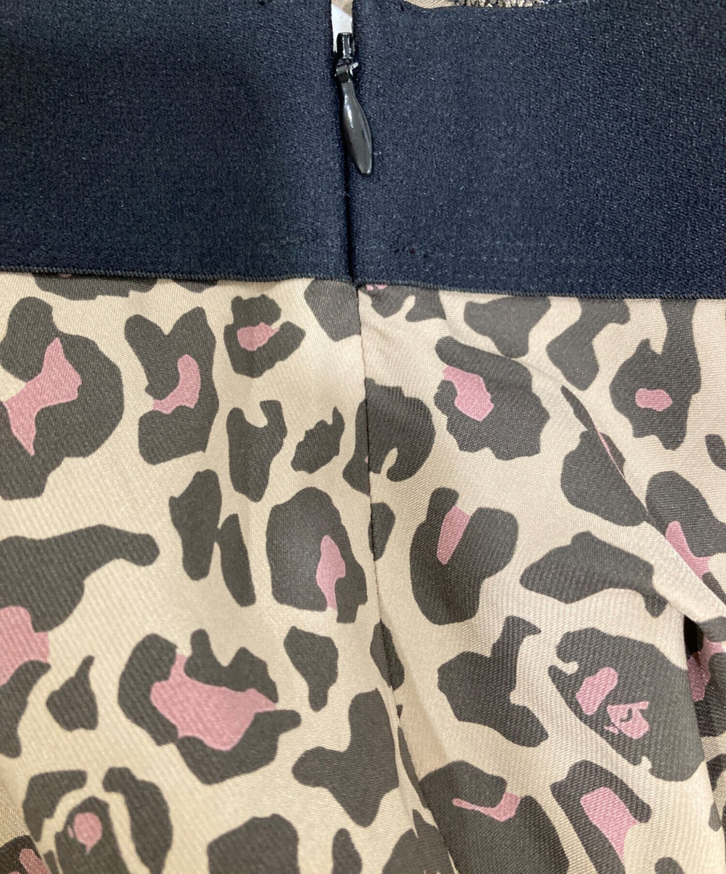 [Pre-owned] A BATHING APE LEOPARD FLARE SKIRT L 001SKG802502X