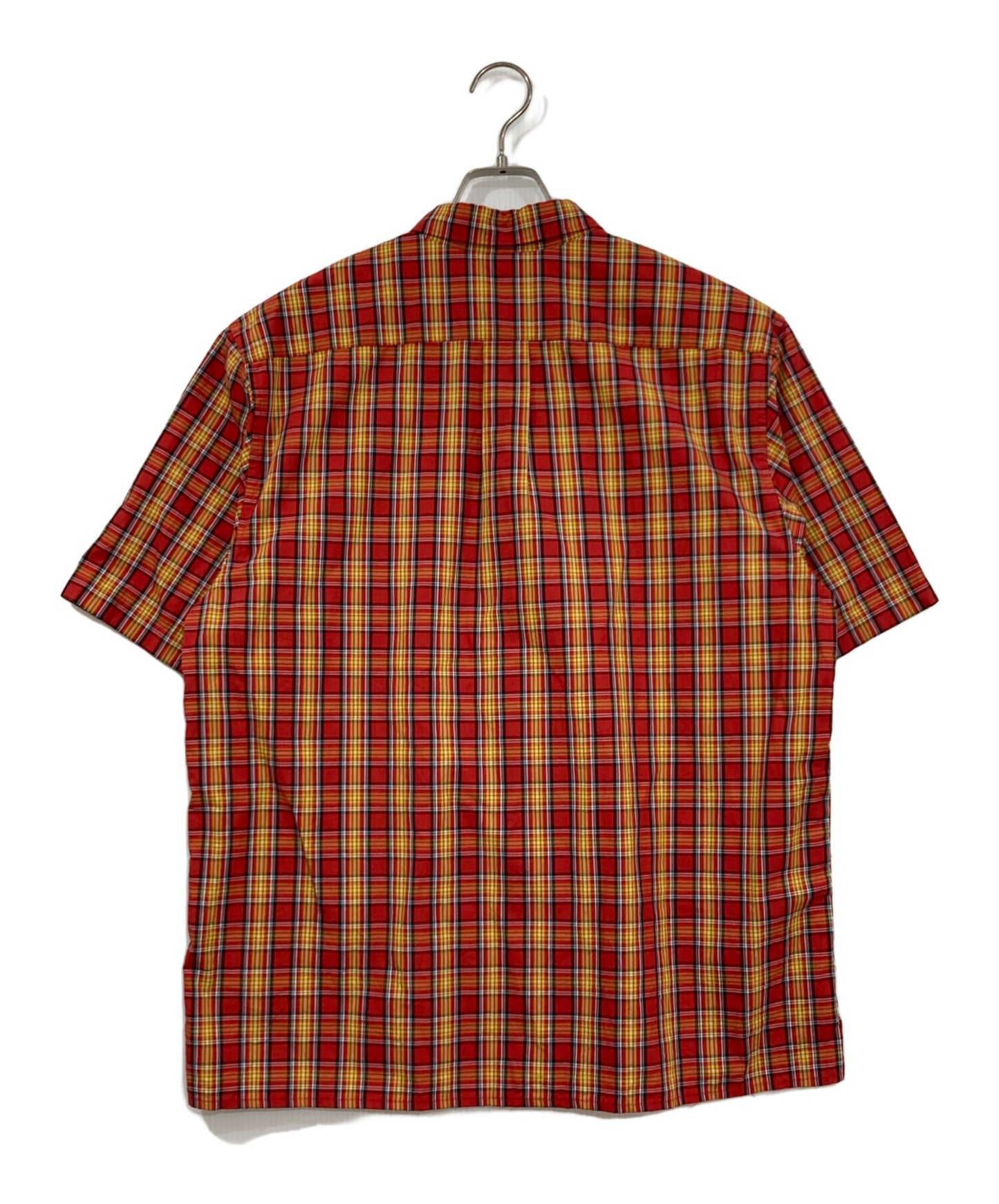 [Pre-owned] SUPREME Mini Plaid S/S Shirt