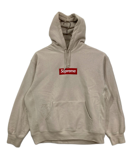 [Pre-owned] SUPREME Box Logo Hoodie Sweatshirt "Stone" (24FW)