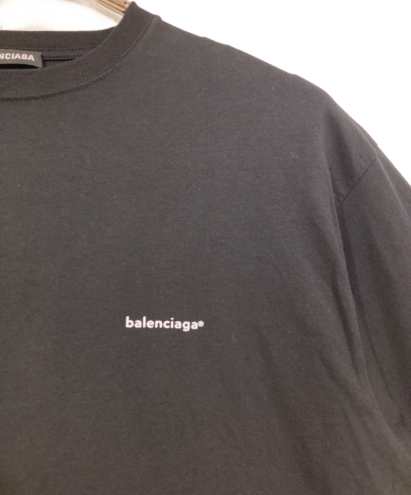 [Pre-owned] BALENCIAGA Copyright Logo T-Shirt 556150 TYK28