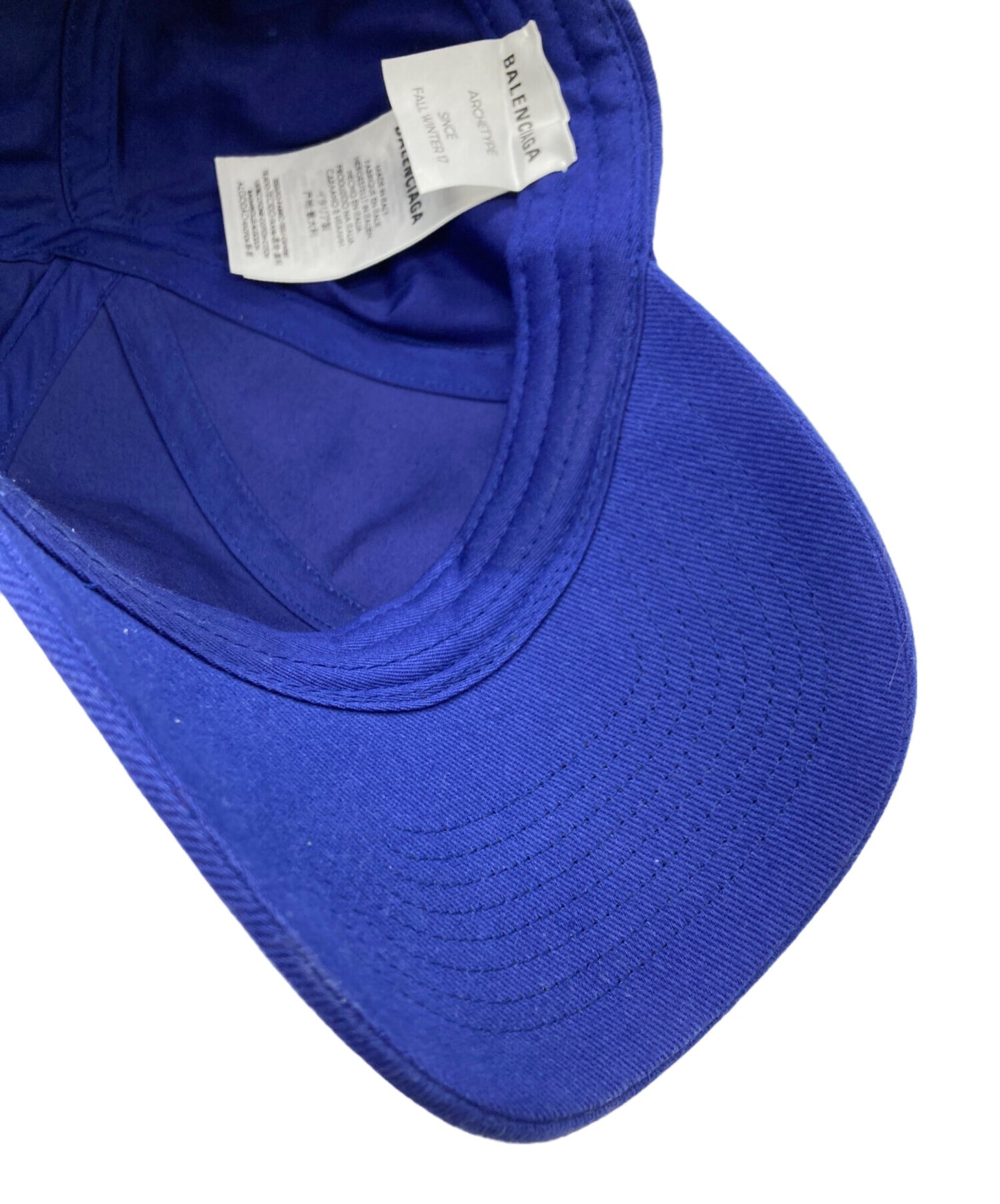 [Pre-owned] BALENCIAGA FW17 Campaign Logo Cap