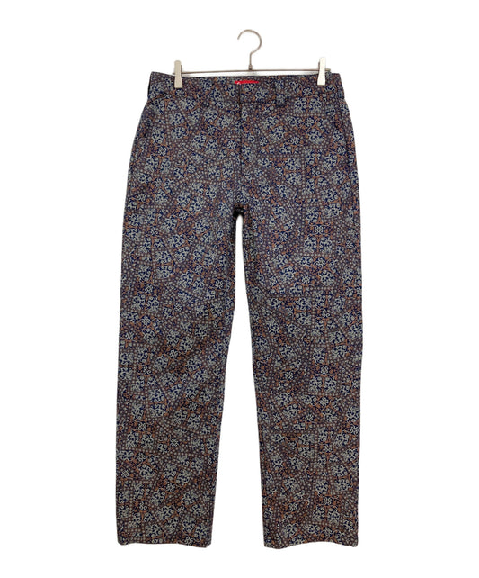 [Pre-owned] SUPREME Work Pant Floral Cards
