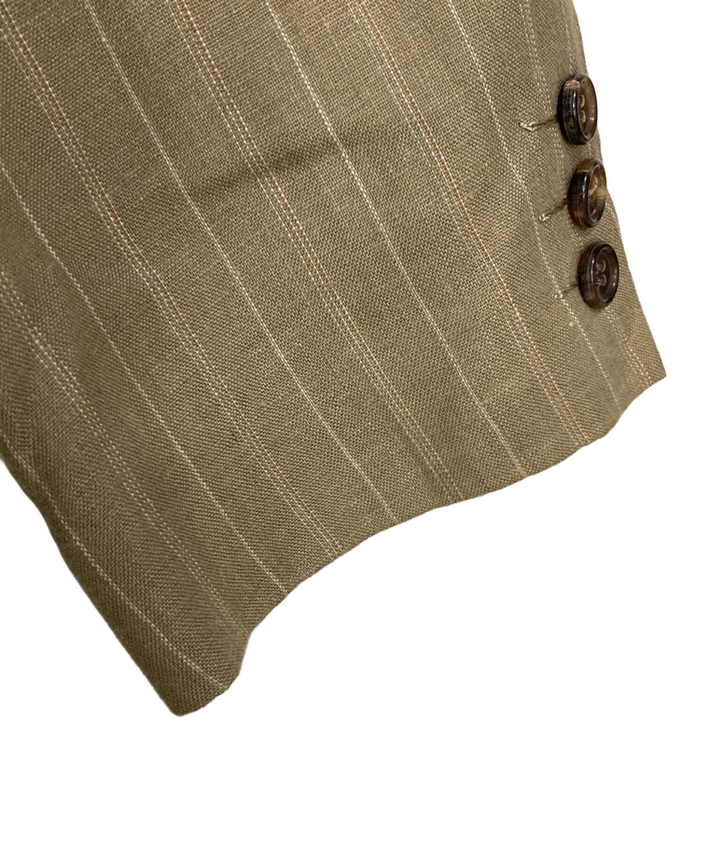 [Pre-owned] COMME des GARCONS HOMME 2B Linen Tailored Jacket HJ-02013S AD1989