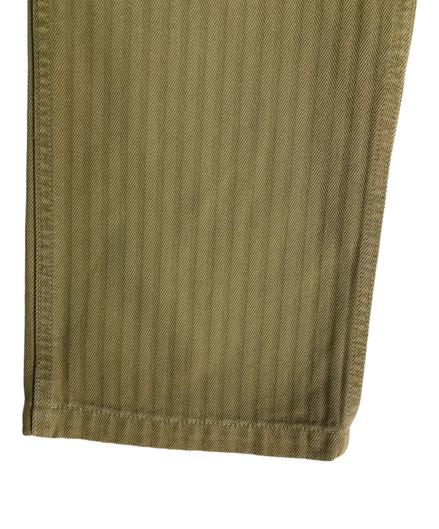 [Pre-owned] VISVIM DRILL MIL PANTS HERRING BONE 0119105008010
