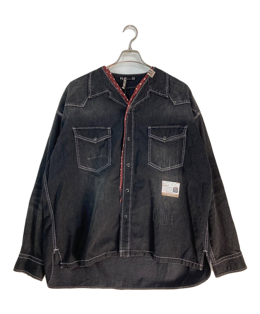 [Pre-owned] Maison MIHARA YASUHIRO SCURF DENIM SHIRTS A09SH074
