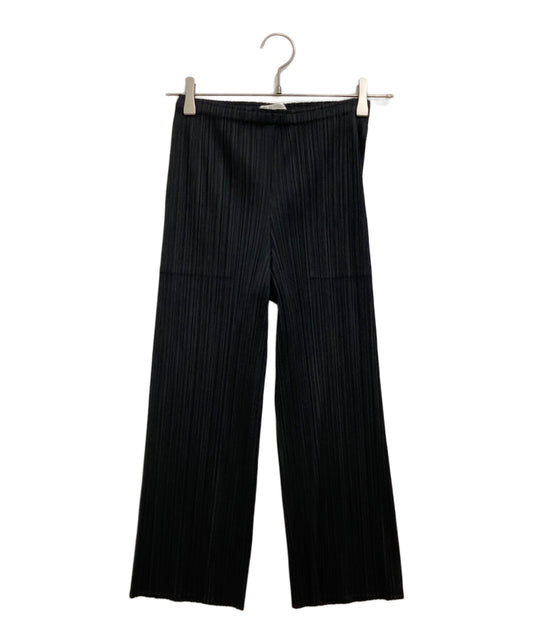 [Pre-owned] PLEATS PLEASE pleated cropped pants PP55-JF106
