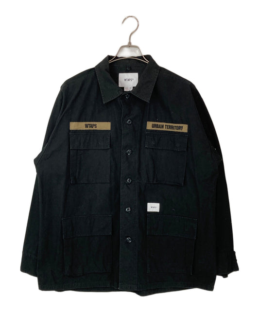 [Pre-owned] WTAPS 21SS JUNGLE 02/LS/COTTON.RIPSTOP/Jungle 02 Cotton Ripstop 211WVDT-SHM03