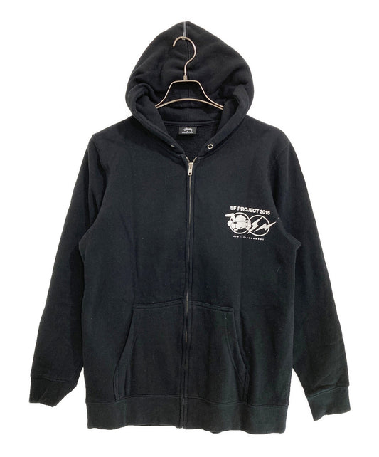 [Pre-owned] stussy zip hoodie