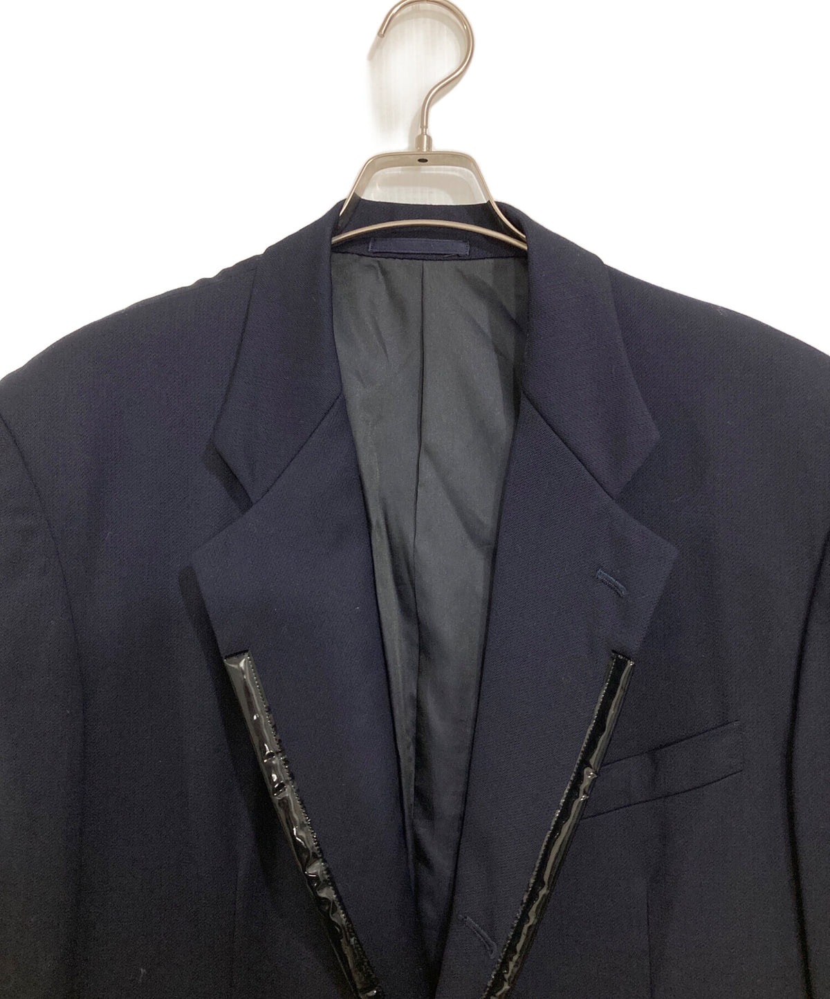 [Pre-owned] COMME des GARCONS HOMME PLUS 91AW PVC piping 3B tailored jacket PJ-05014M AD1991