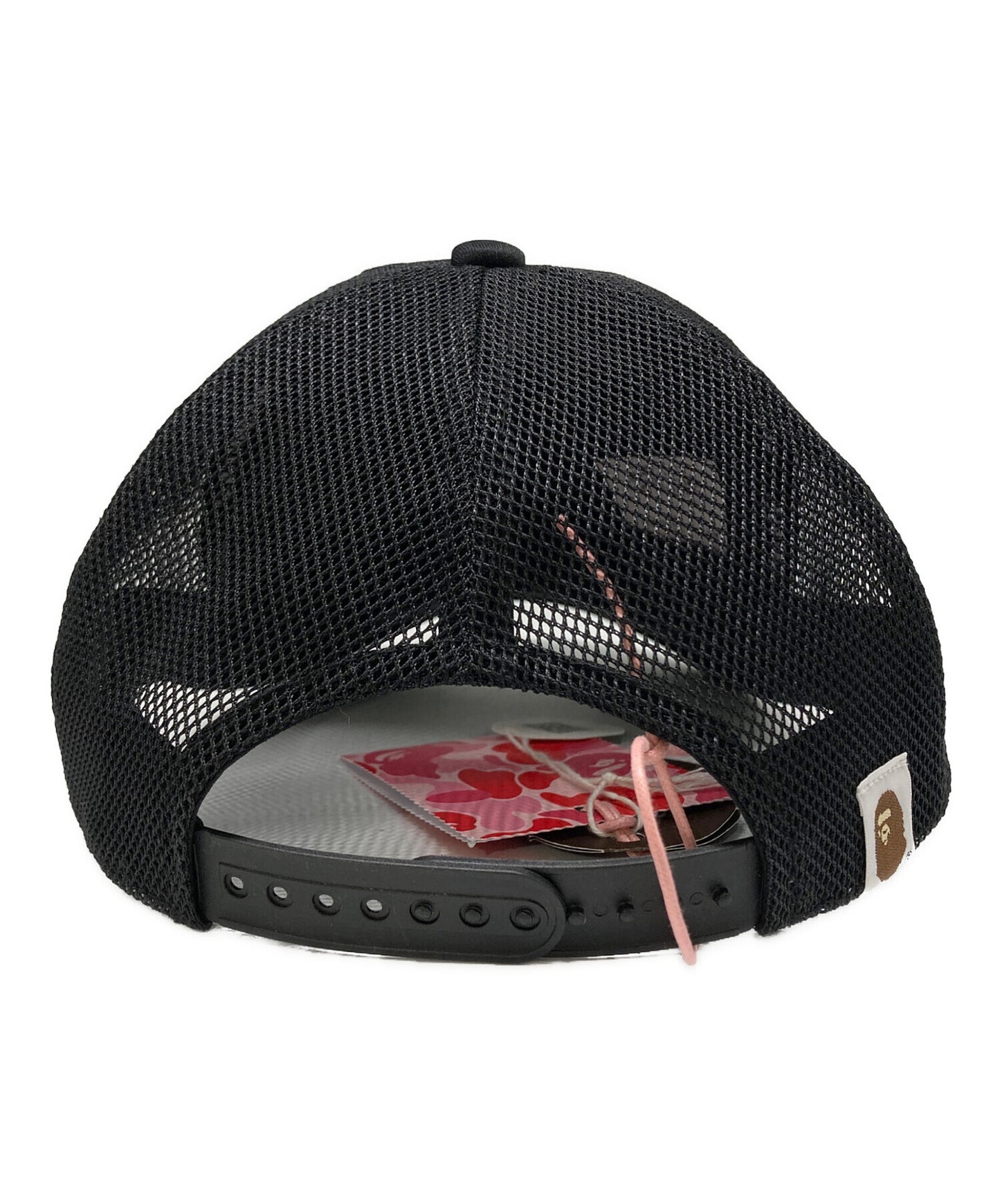 [Pre-owned] A BATHING APE CRYSTAL STONE STA LOGO MESH CAP 001cpl802002l