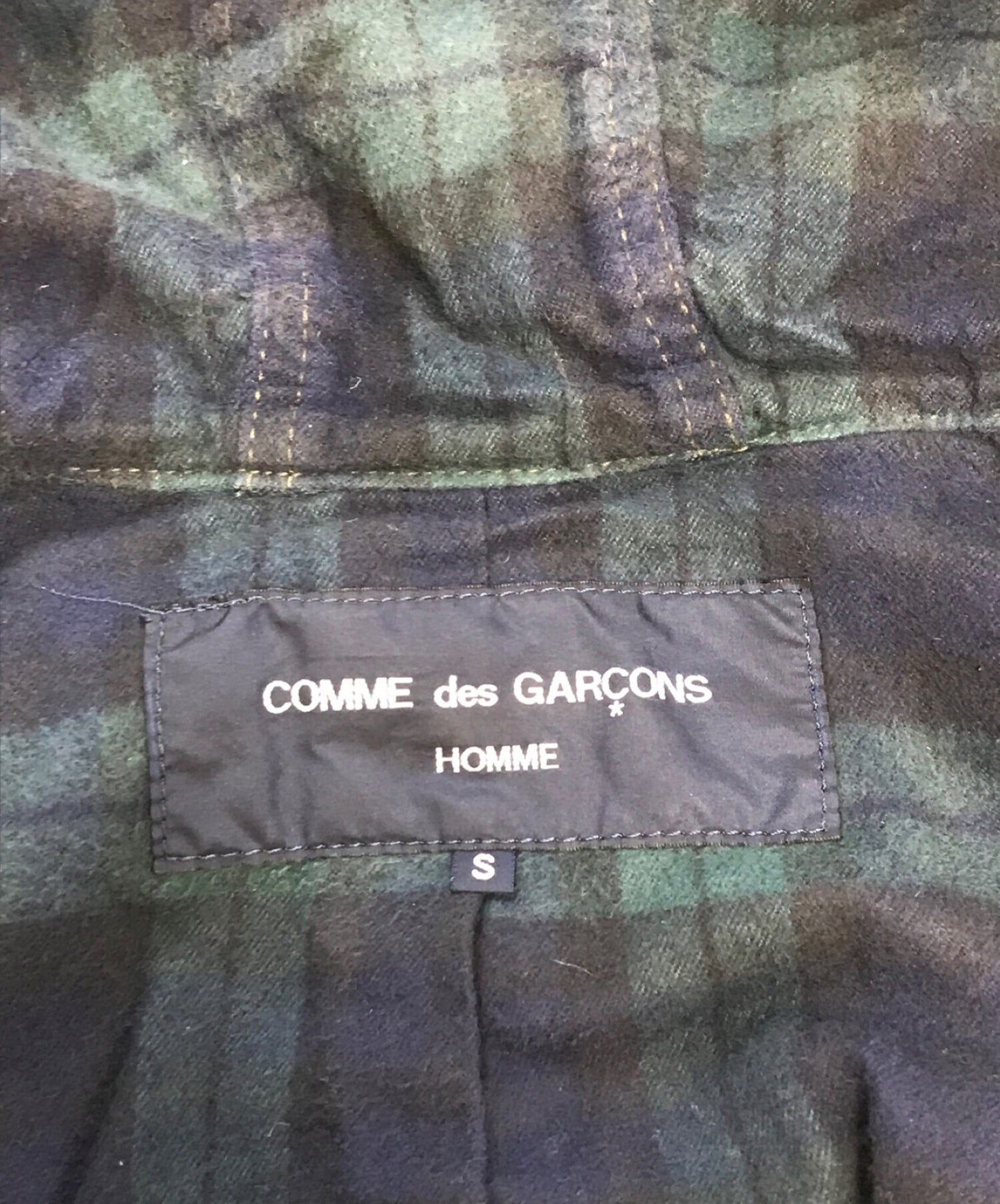 [Pre-owned] COMME des GARCONS HOMME Product-washed Mod Coat HH-C001