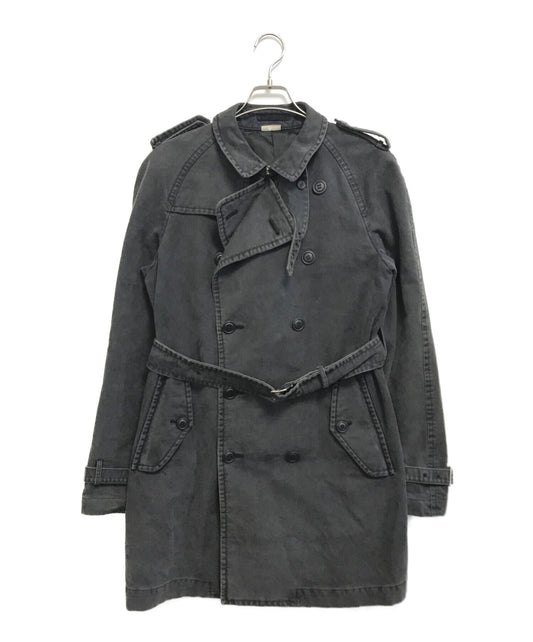 [Pre-owned] COMME des GARCONS HOMME PLUS Acid-finished raglan trench coat PH-C010