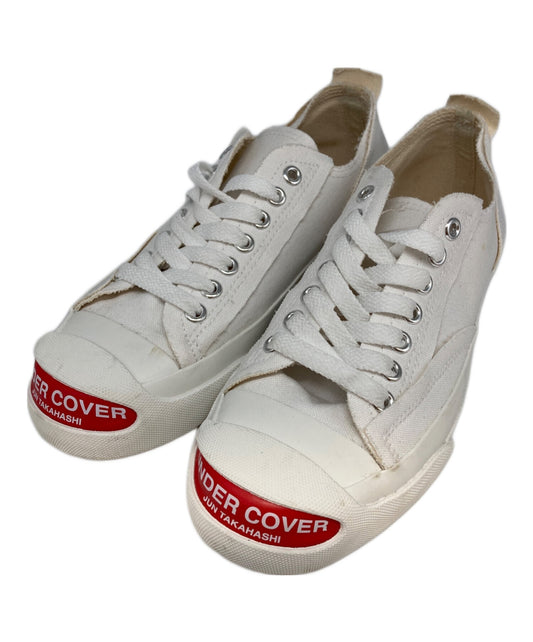 [Pre-owned] UNDERCOVER TOE LOGO CANVAS SNEAKERS UC2B9F05