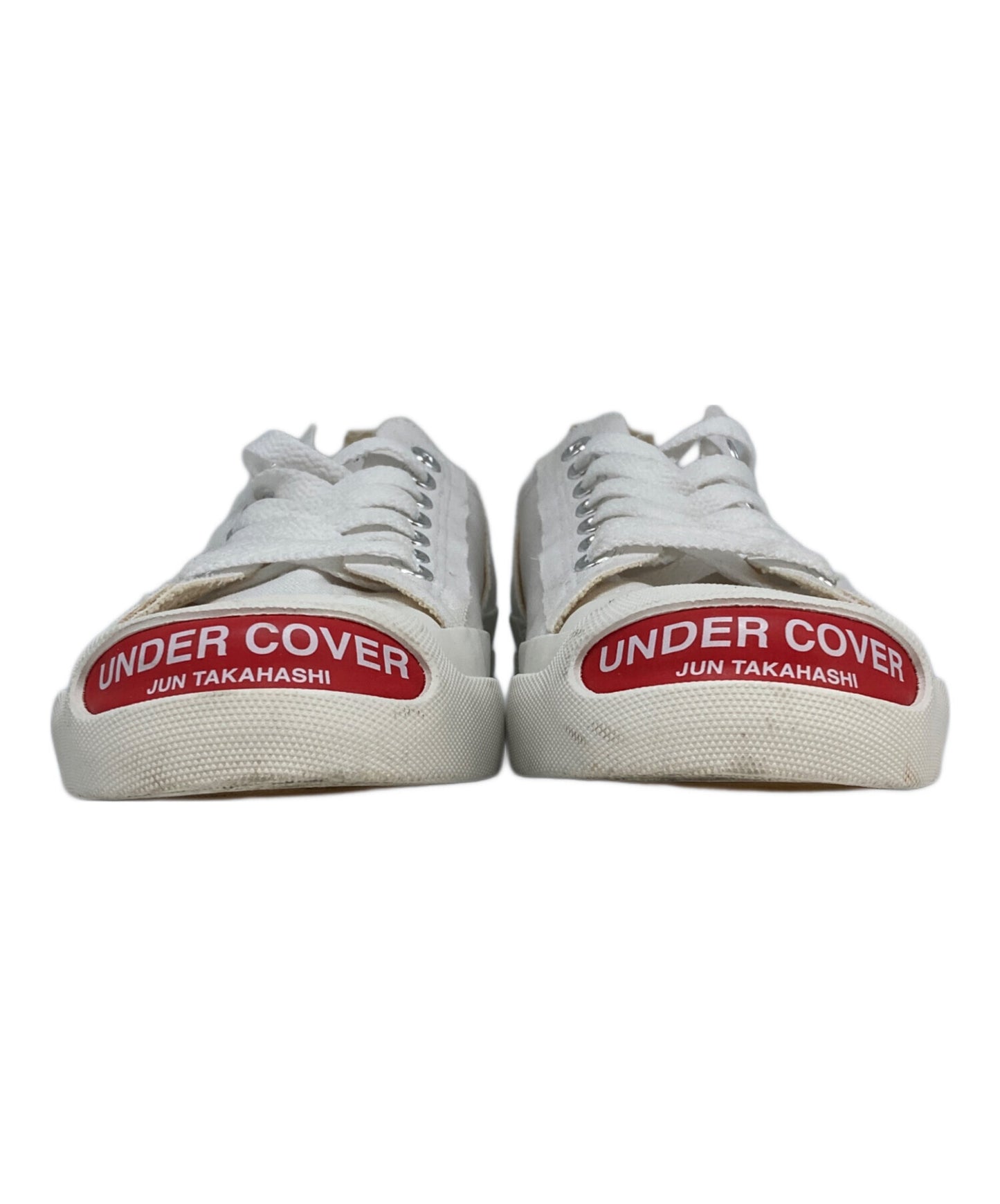 [Pre-owned] UNDERCOVER TOE LOGO CANVAS SNEAKERS UC2B9F05