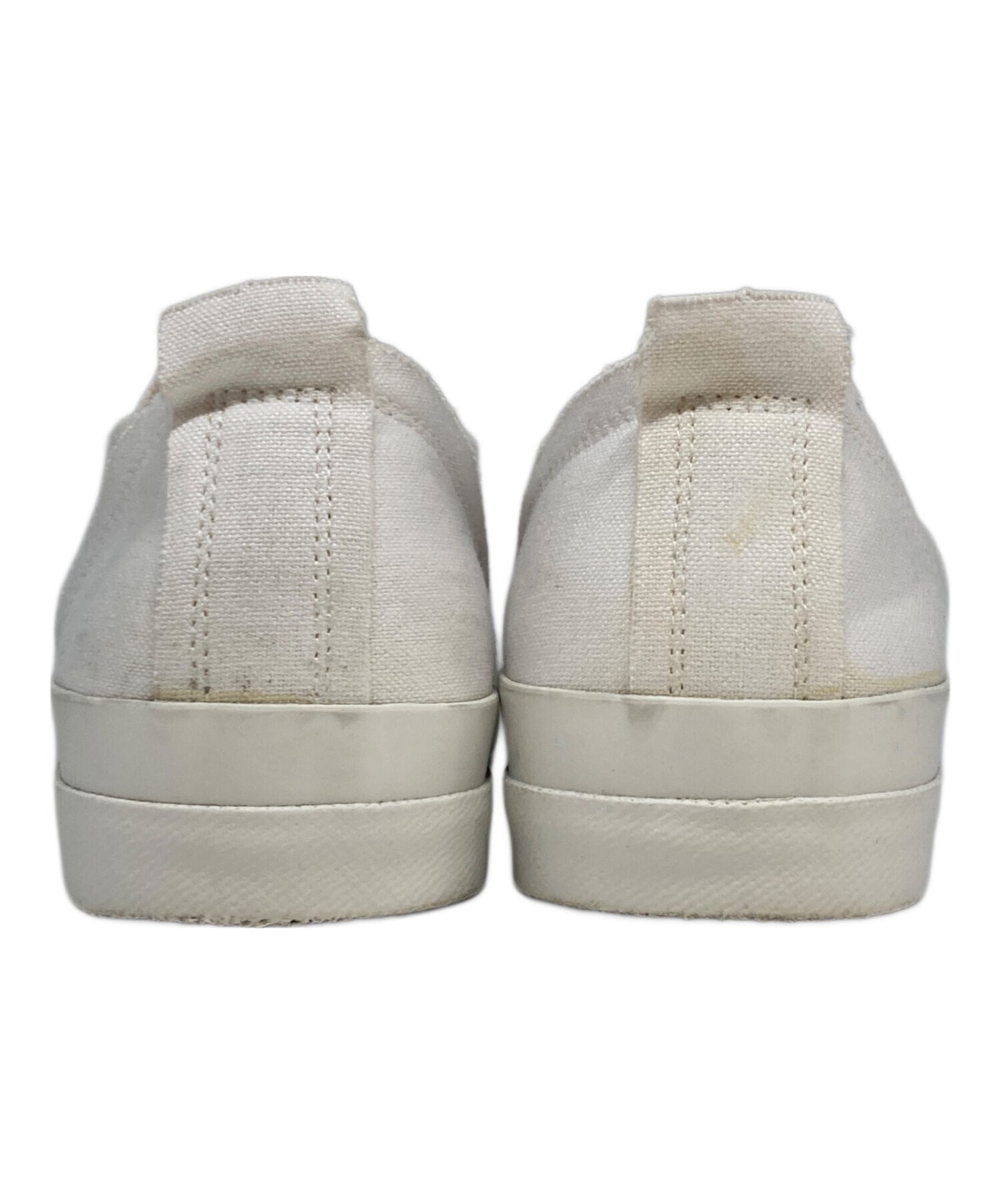 [Pre-owned] UNDERCOVER TOE LOGO CANVAS SNEAKERS UC2B9F05