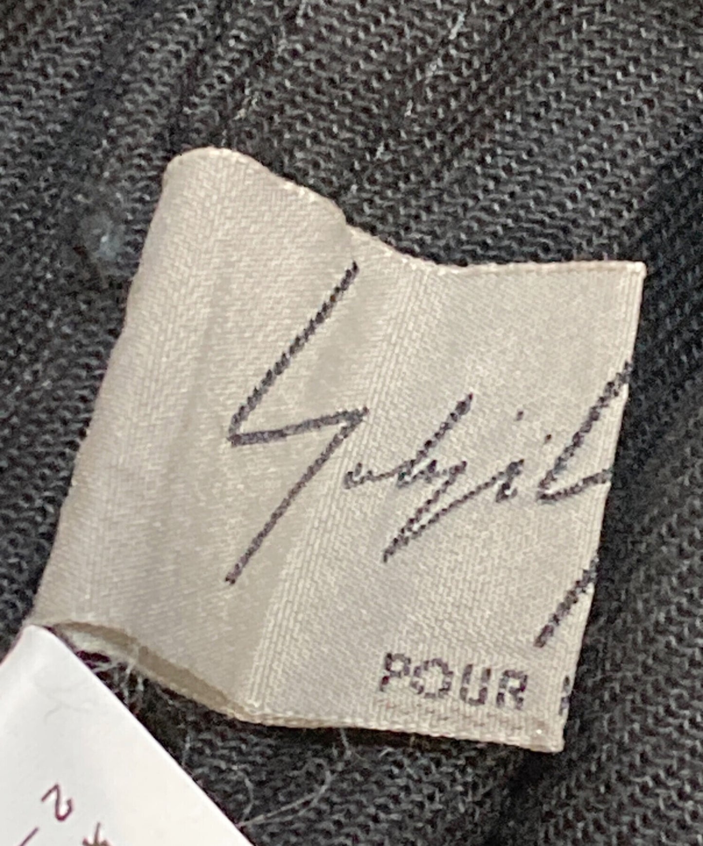 [Pre-owned] Yohji Yamamoto pour homme rabbit-cheek pants HR-P75-030