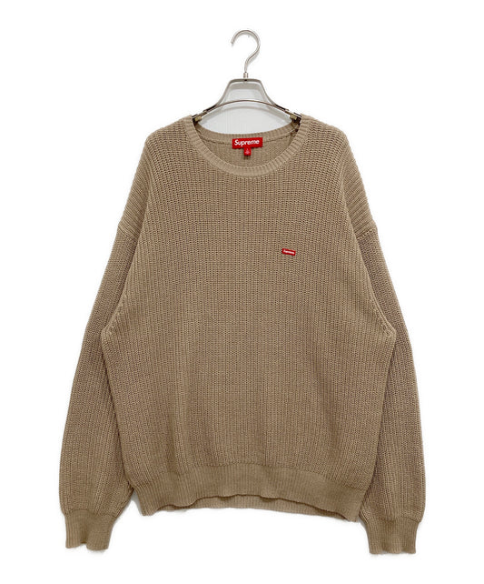 [Pre-owned] SUPREME Small Box Logo Ribbed Sweater