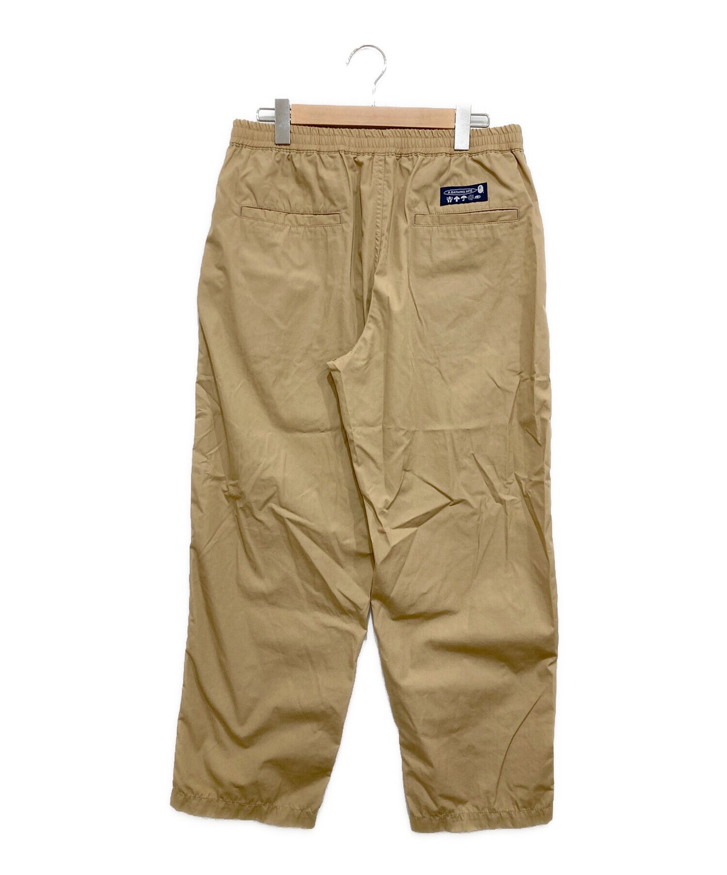 [Pre-owned] A BATHING APE ONE POINT EASY PANTS 001PTI301015M