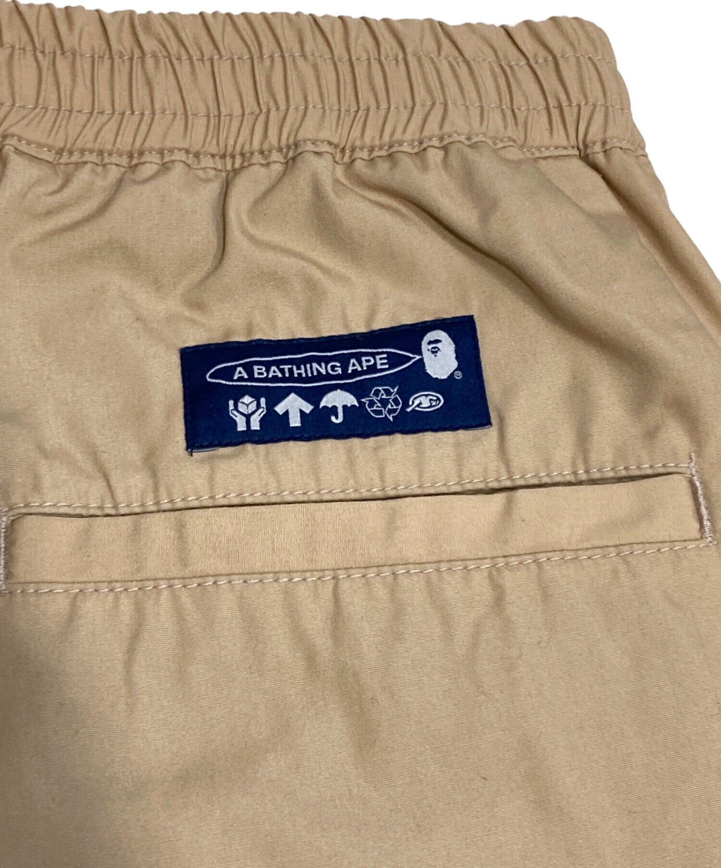 [Pre-owned] A BATHING APE ONE POINT EASY PANTS 001PTI301015M