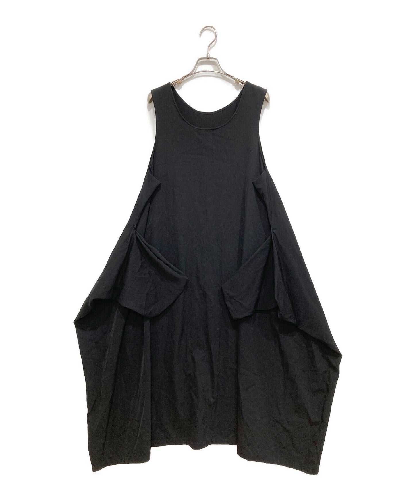 [Pre-owned] Y's Sleeveless Design Dress YE-D09-100