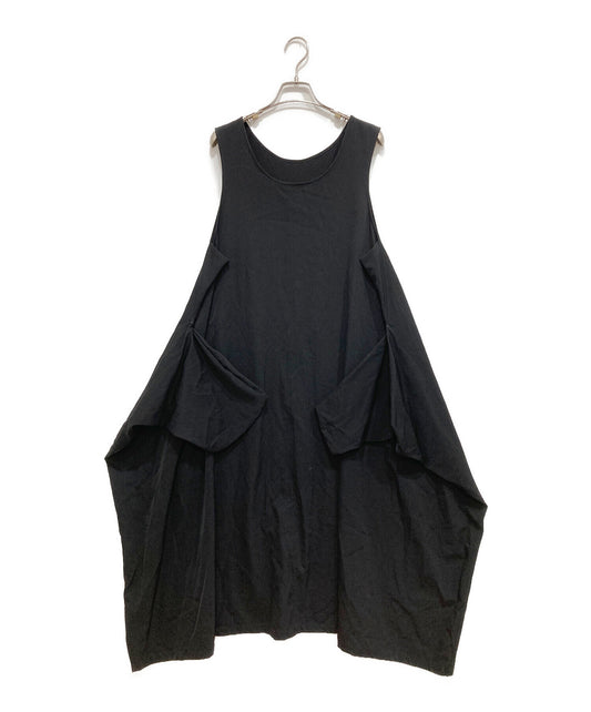 [Pre-owned] Y's Sleeveless Design Dress YE-D09-100