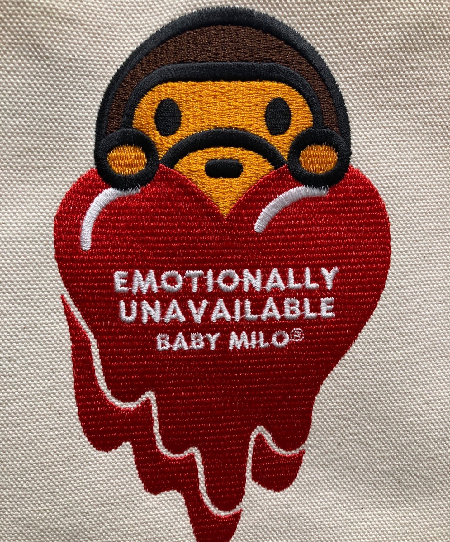 [Pre-owned] A BATHING APE BABY MILO TOTE BAG