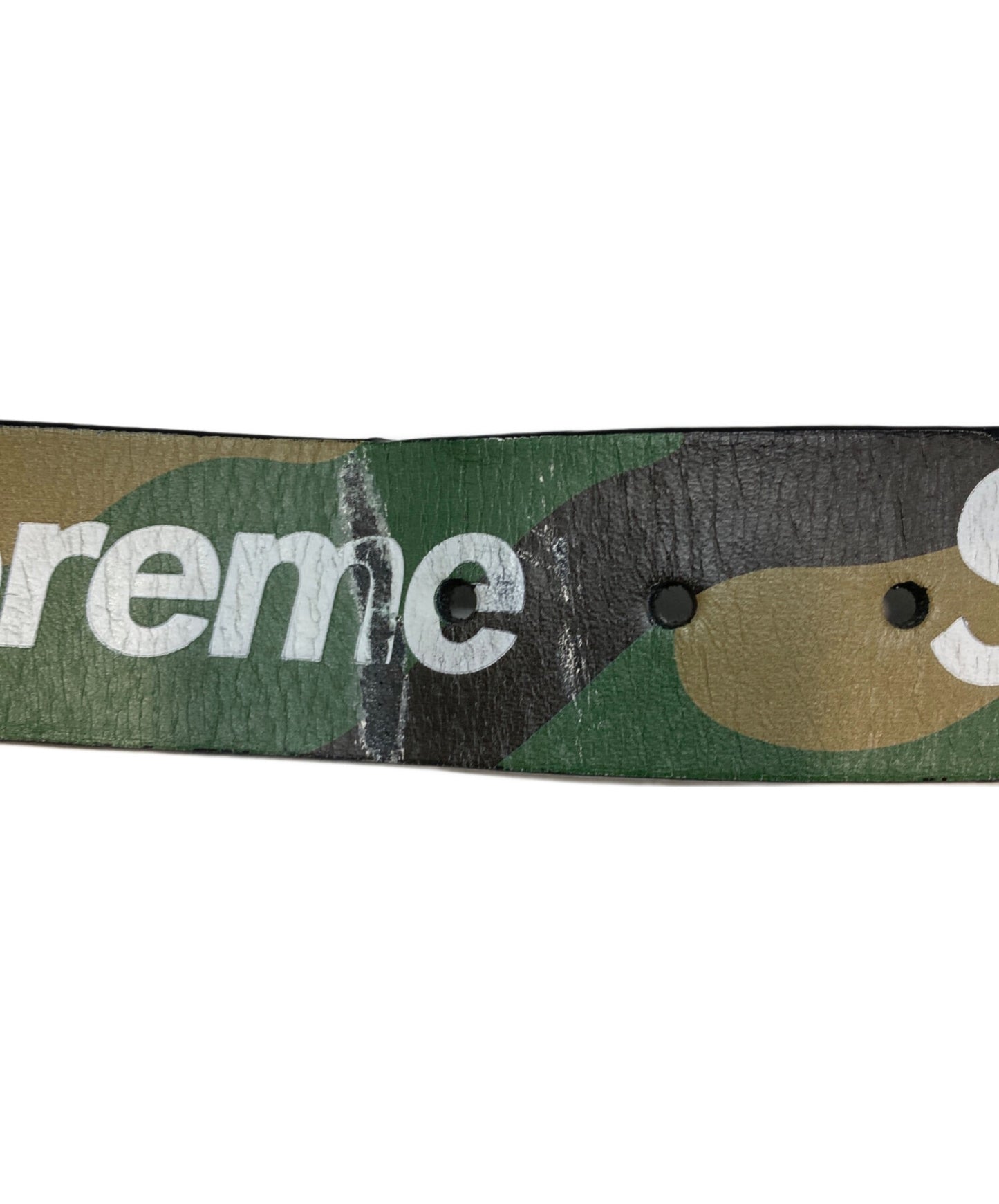 [Pre-owned] SUPREME Repeat Leather Belt