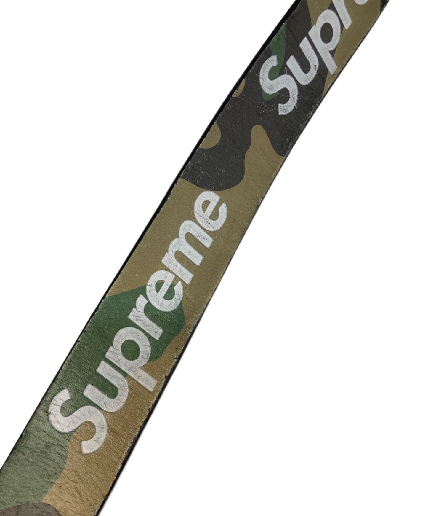 [Pre-owned] SUPREME Repeat Leather Belt