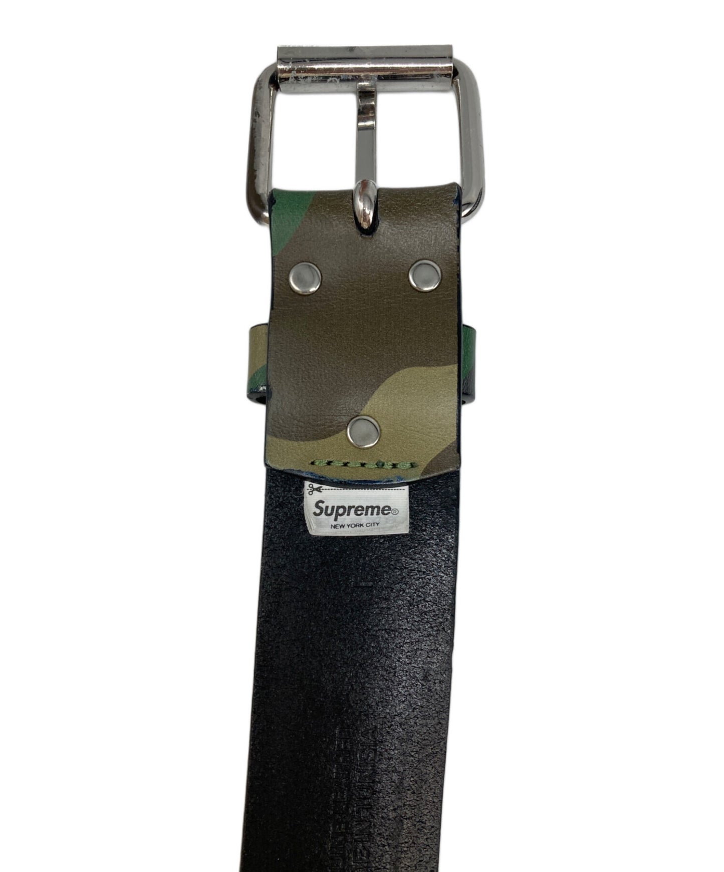 [Pre-owned] SUPREME Repeat Leather Belt