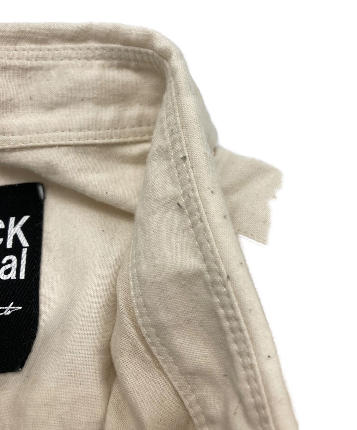 [Pre-owned] BLACK Scandal Yohji Yamamoto Patchwork Print Square Shirt NN-B93-827