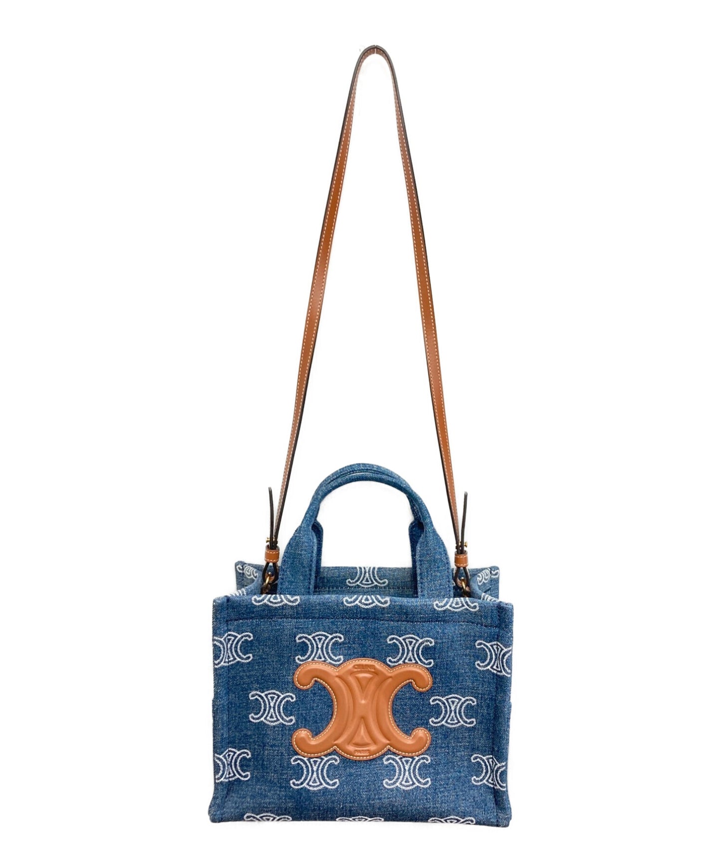 [Pre-owned] CELINE SMALL CABAS TICE 199162FED