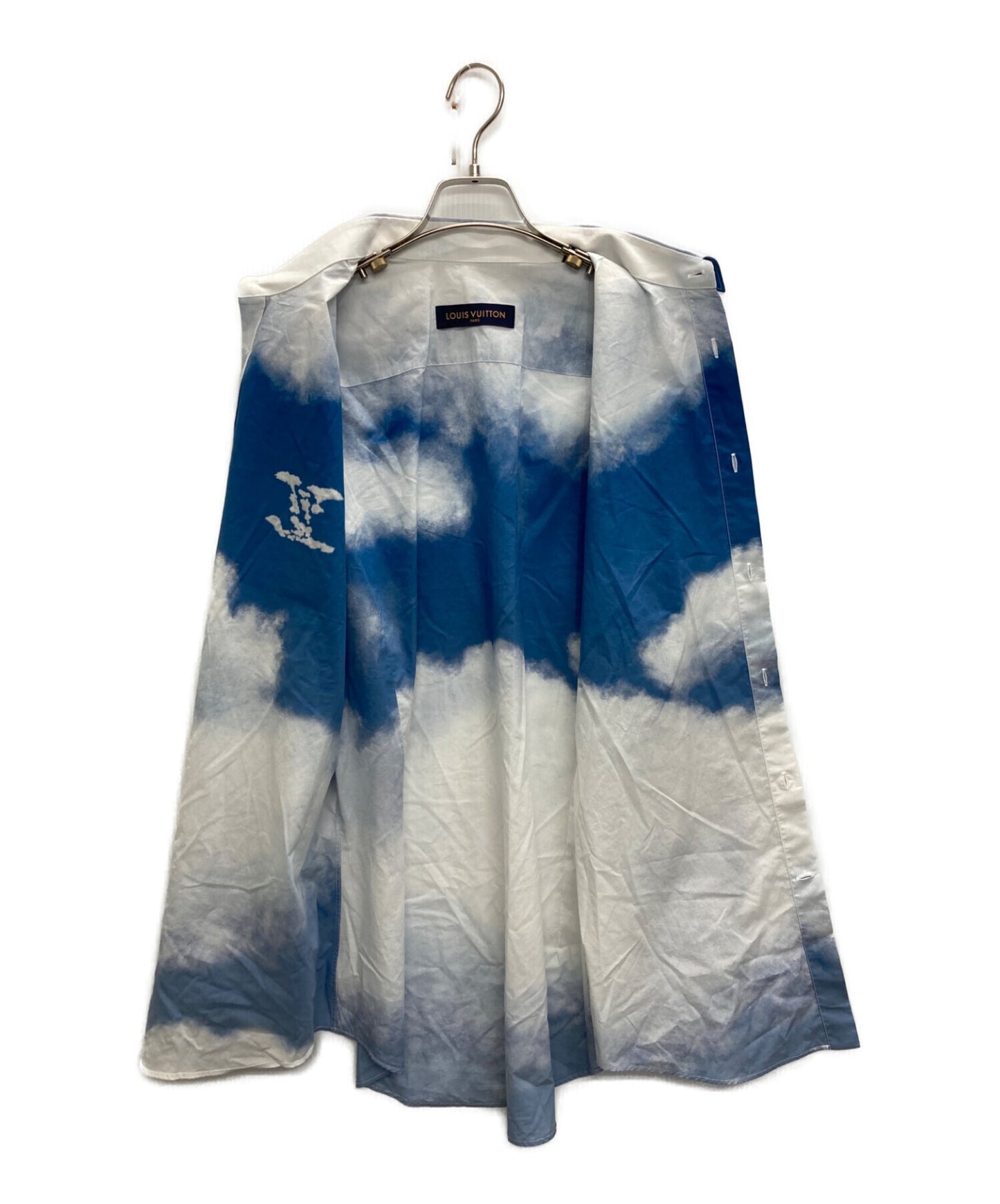 [Pre-owned] LOUIS VUITTON LV Cloud Print L/S Shirt RM202 YRU HJS74W