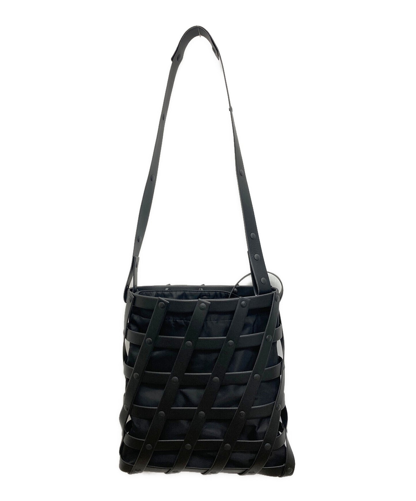 [Pre-owned] ISSEY MIYAKE Spiral Grid Bag IM33AG542