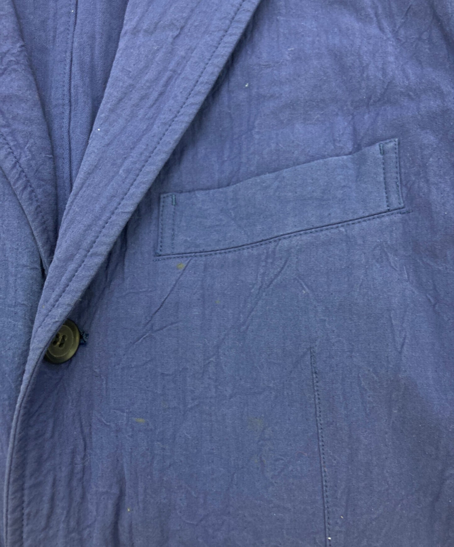 [Pre-owned] ISSEY MIYAKE Wrinkled Cotton 3B Jacket ME63FD165