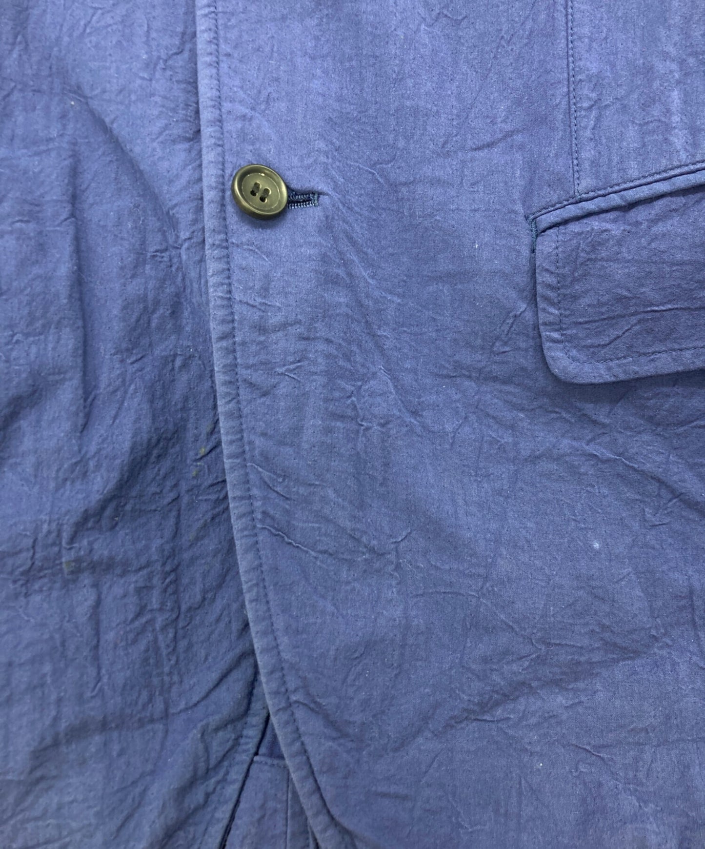 [Pre-owned] ISSEY MIYAKE Wrinkled Cotton 3B Jacket ME63FD165