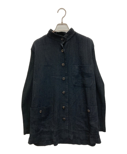 [Pre-owned] ISSEY MIYAKE pleated shirt jacket IM72-FD608