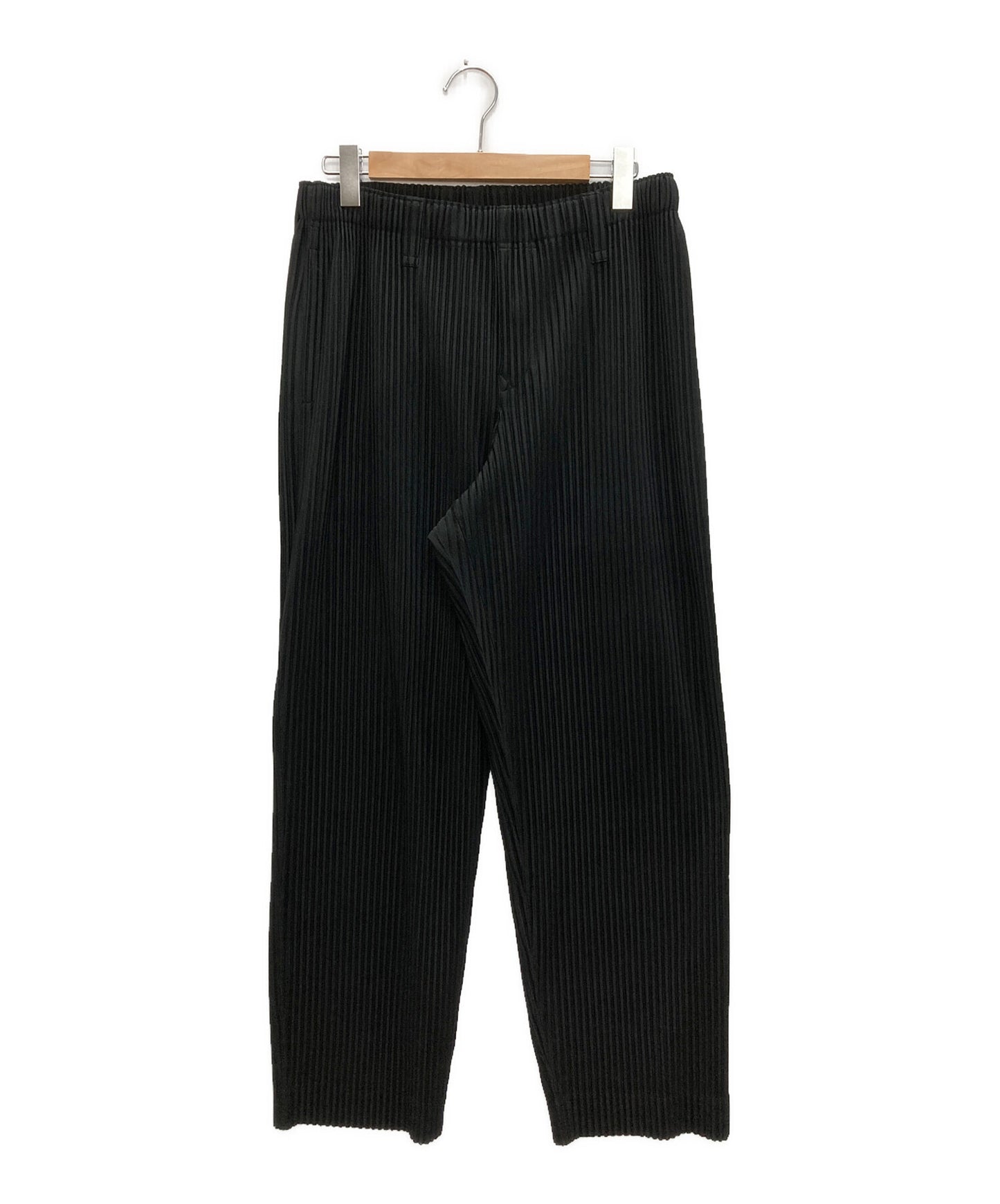 [Pre-owned] HOMME PLISSE ISSEY MIYAKE Pleated straight pants HP55JF150