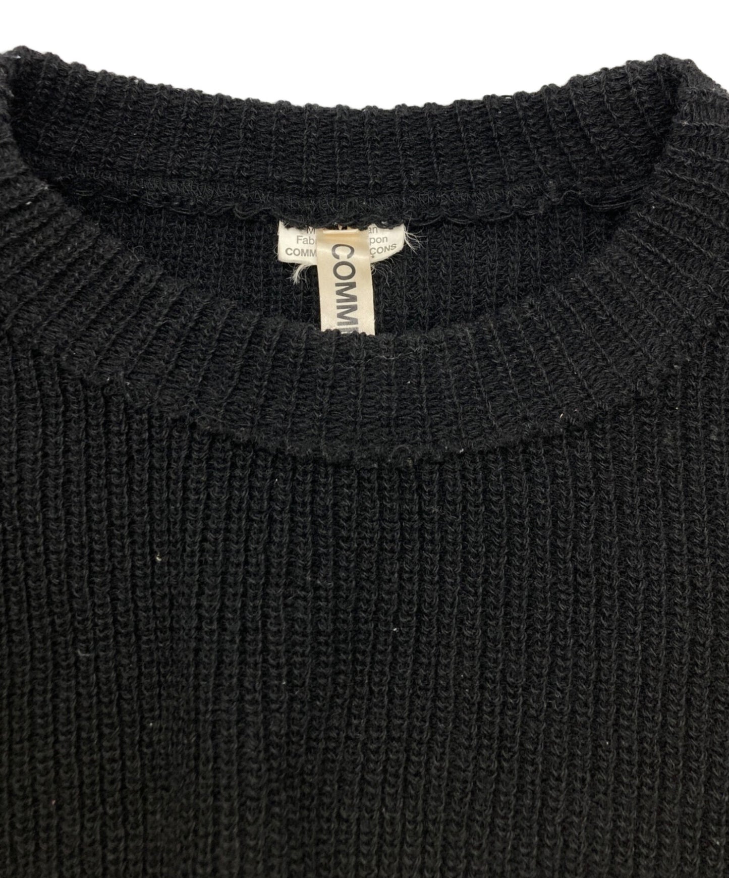 [Pre-owned] COMME des GARCONS inside-out cropped knit GN-B102