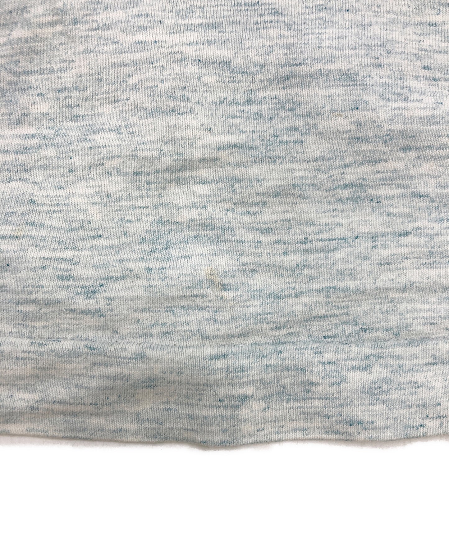 [Pre-owned] stussy 80's shadow man embroidered T-shirt