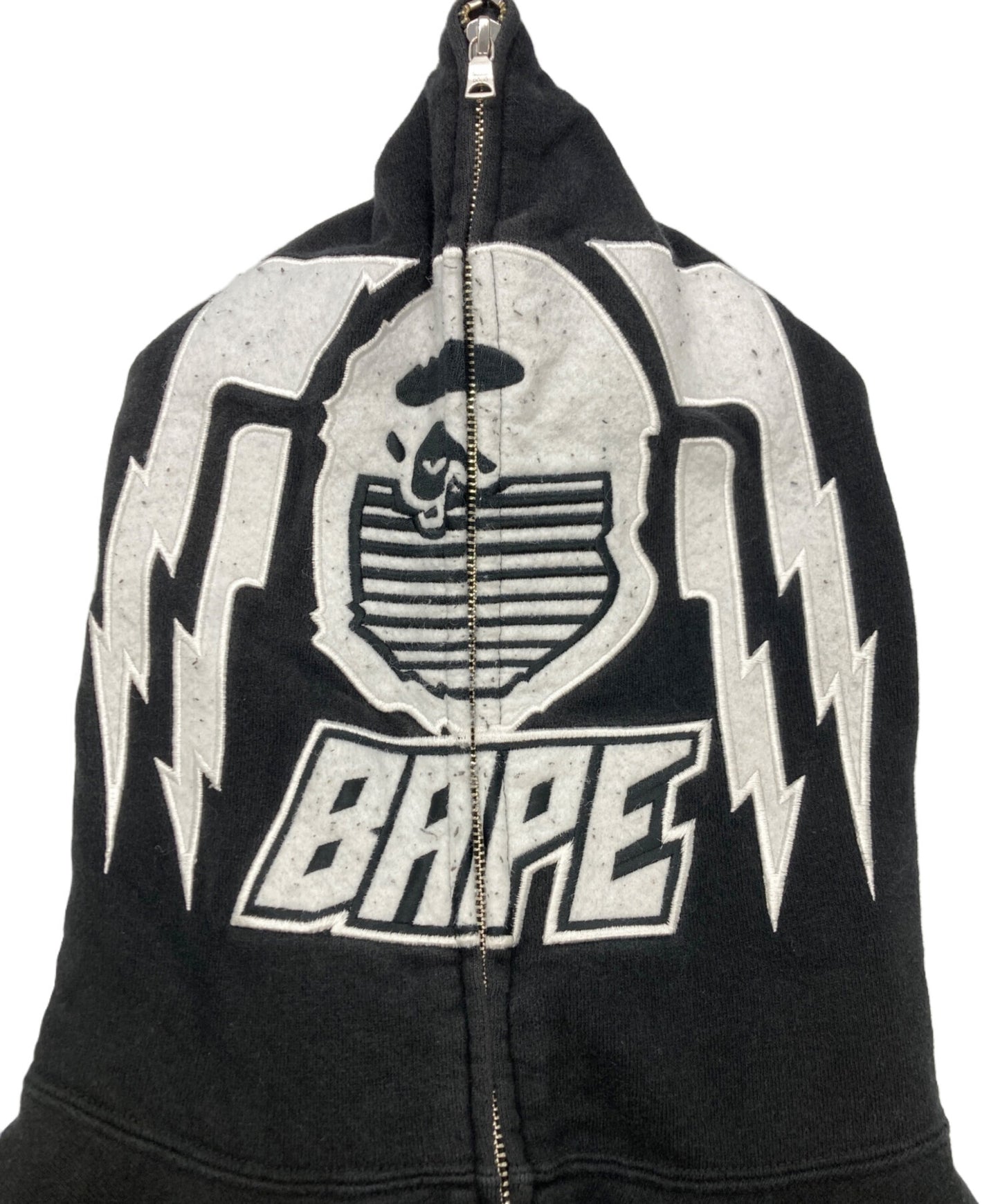 [Pre-owned] A BATHING APE motor sport full zip hoodie 001zpf801010x