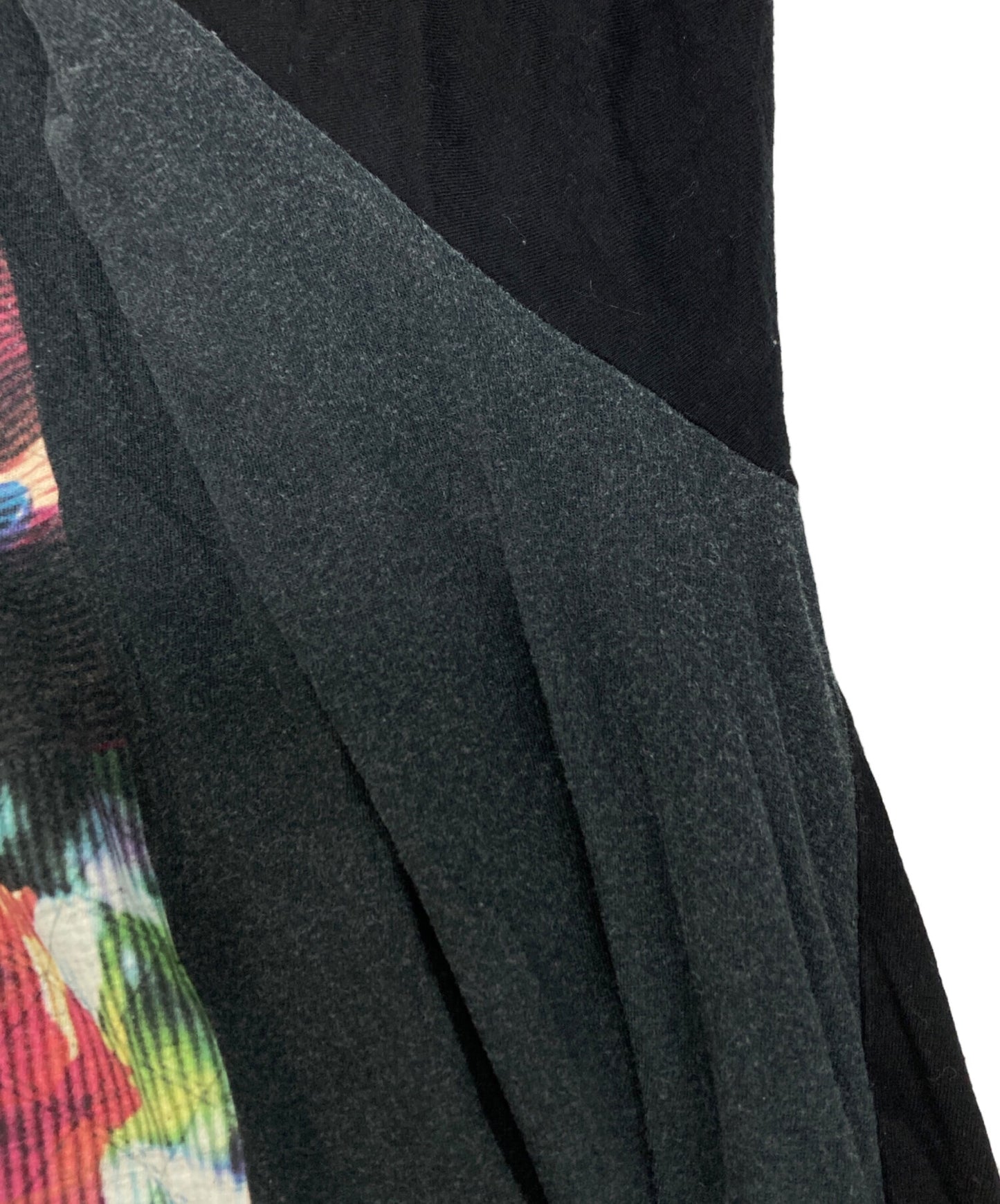 [Pre-owned] Yohji Yamamoto pour homme Flower illustrated book short sleeves HG-T65-271