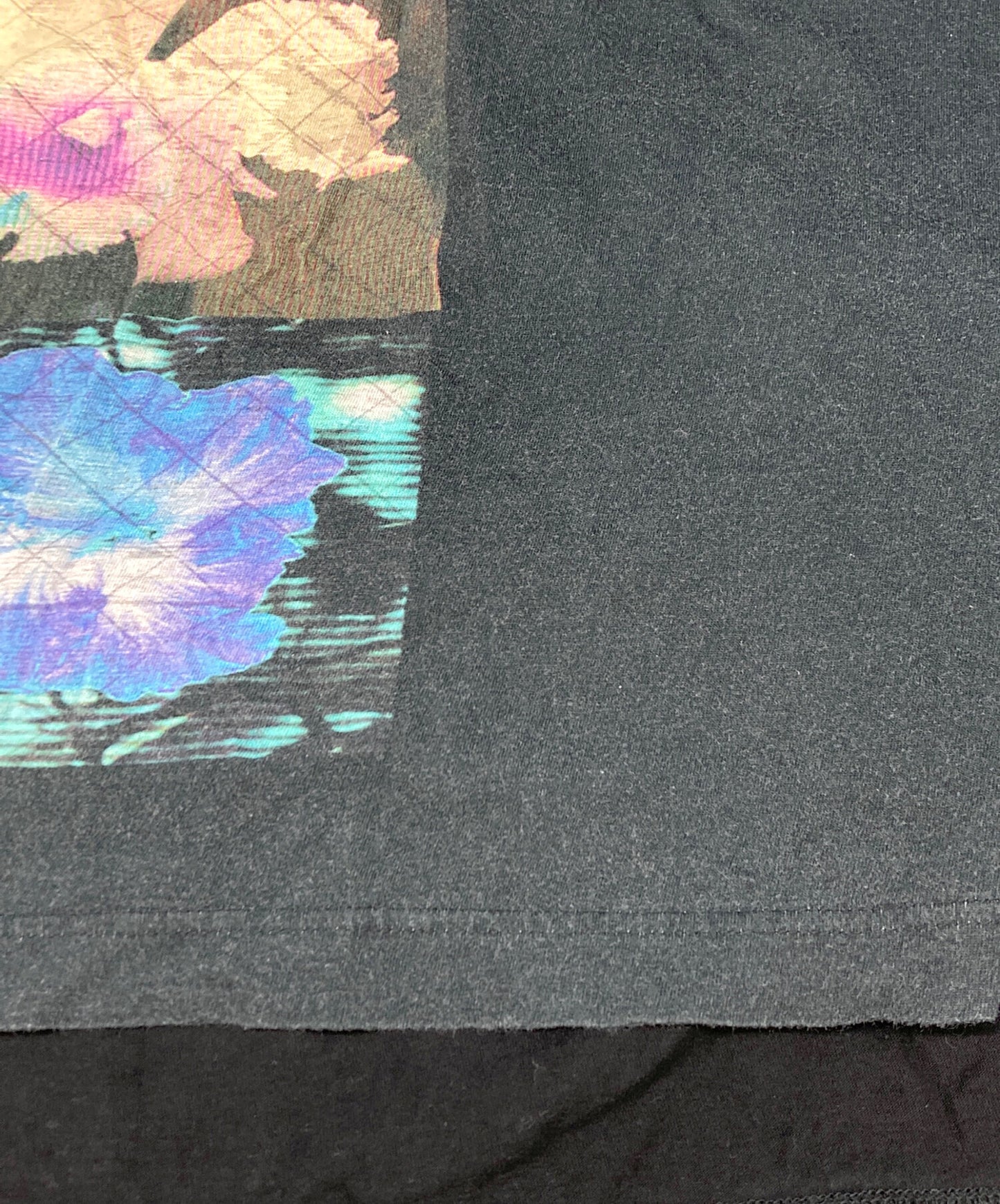 [Pre-owned] Yohji Yamamoto pour homme Flower illustrated book short sleeves HG-T65-271